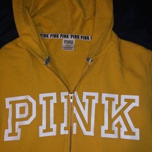 VS PINK FULL-ZIP JACKET